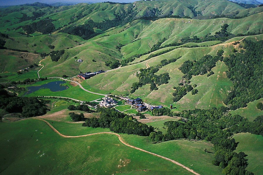 News header for Bob Arrigoni's announcement as the Lawrence Medalist for 2024. Shows an aerial of Skywalker Ranch. 